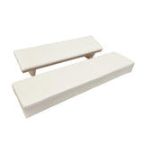 Maxbell Nail Arm Rest Washable Accessories PU for Nail Technician Table Manicure Cream yellow