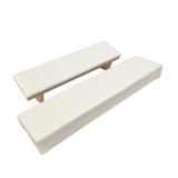 Maxbell Nail Arm Rest Washable Accessories PU for Nail Technician Table Manicure Cream yellow