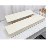 Maxbell Nail Arm Rest Washable Accessories PU for Nail Technician Table Manicure Cream yellow