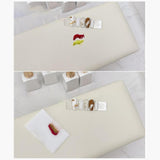 Maxbell Nail Arm Rest Washable Accessories PU for Nail Technician Table Manicure Cream yellow