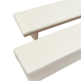 Maxbell Nail Arm Rest Washable Accessories PU for Nail Technician Table Manicure Cream yellow