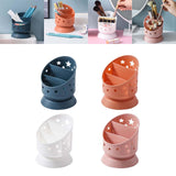 Maxbell Desk Pencil Pen Holder Makeup Brush Bucket Multipurpose for Office Bedroom Blue
