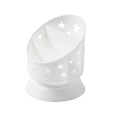 Maxbell Desk Pencil Pen Holder Makeup Brush Bucket Multipurpose for Office Bedroom White