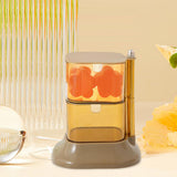 Maxbell Egg Organizer Box Powder Puff Blenders Sponges Ventilation Holes 2 Layers