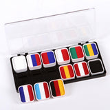 Maxbell Face Body Painting Palette Water based Facepaints for Costumes Party Makeup Style A