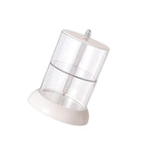 Maxbell Round Cotton Pads Organizer Blender Sponge Holder for Beauty Eggs 2 Layer