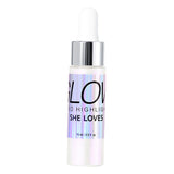 Maxbell 0.5 fl.oz Liquid Highlighter Makeup Shimmer Face and Body White