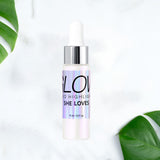 Maxbell 0.5 fl.oz Liquid Highlighter Makeup Shimmer Face and Body White