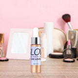 Maxbell 0.5 fl.oz Liquid Highlighter Makeup Shimmer Face and Body Rose Gold