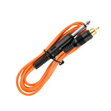 Maxbell Professional Tattoo RCA Clip Cable Spare Parts for Tattooist Artists Orange