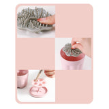 Maxbell Portable Makeup Brush Cleaning Tool Brush Drying Holder Beauty Supplies Pink