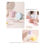 Maxbell Portable Makeup Brush Cleaning Tool Brush Drying Holder Beauty Supplies Pink