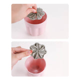 Maxbell Portable Makeup Brush Cleaning Tool Brush Drying Holder Beauty Supplies Pink