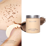 Maxbell Freckles Air Cushion Professional Freckles Makeup Waterproof for Beach Dark Brown
