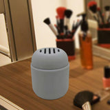 Maxbell Makeup Sponge Holder Dustproof Silicone Powder Puff Protective Container Gray