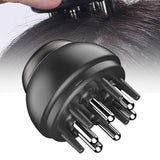 Maxbell Applicator Comb for Head 4ml Multiple Functions for Home Men Hair Loss Black