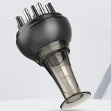 Maxbell Scalp Applicator Comb 4ml Convenient Multiple Functions for Travel Home Men Black