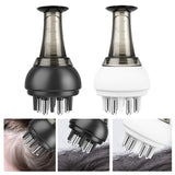 Maxbell Scalp Applicator Comb 4ml Convenient Multiple Functions for Travel Home Men Black