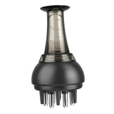 Maxbell Scalp Applicator Comb 4ml Convenient Multiple Functions for Travel Home Men Black