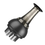 Maxbell Scalp Applicator Comb 4ml Convenient Multiple Functions for Travel Home Men Black