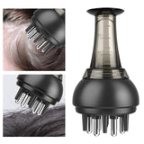 Maxbell Scalp Applicator Comb 4ml Convenient Multiple Functions for Travel Home Men Black