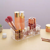 Maxbell Makeup Organizer Compact Display Case for Jewelry Brushes Desktop