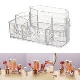 Maxbell Makeup Organizer Compact Display Case for Jewelry Brushes Desktop