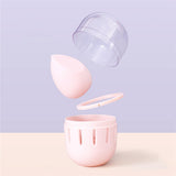 Maxbell Makeup Sponge Holder Stand Holder Protective Carrying Case for Travel Salon