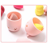 Maxbell Makeup Sponge Holder Dustproof Silicone Cosmetic Blender Storage Case