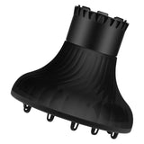 Maxbell Hair Dryer Diffuser for Curly and Wavy Hair Black