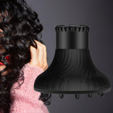 Maxbell Hair Dryer Diffuser for Curly and Wavy Hair Black