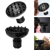 Maxbell Universal Hair Diffuser Hair Dryers Accessories Travel Easy Storage White