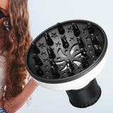 Maxbell Universal Hair Diffuser Hair Dryers Accessories Travel Easy Storage White