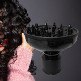 Maxbell Universal Hair Diffuser Hair Dryers Accessories Travel Easy Storage Black