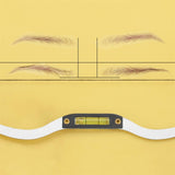 Maxbell Eyebrow Ruler Positioning Tool Accessories Gold Ratio for Makeup Supplies
