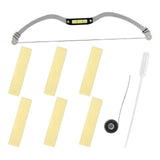 Maxbell Eyebrow Ruler Positioning Tool Accessories Gold Ratio for Makeup Supplies