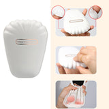 Maxbell 5Pcs make up Brushes Tool Set for Travel Beige