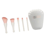 Maxbell 5Pcs make up Brushes Tool Set for Travel White