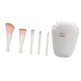 Maxbell 5Pcs make up Brushes Tool Set for Travel White