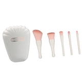 Maxbell 5Pcs make up Brushes Tool Set for Travel White