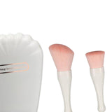 Maxbell 5Pcs make up Brushes Tool Set for Travel White