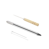 Maxbell Durable Doll Hair Rooting Tool with Aluminum Handle Holders Supplies Awls Style D