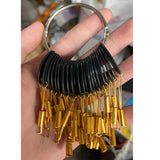 Maxbell Hair Charts Swatches Hair Color Ring Hair Extensions for Hairdressing Tool