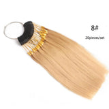 Maxbell Hair Charts Swatches Hair Color Ring Hair Extensions for Hairdressing Tool