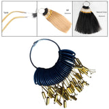 Maxbell Hair Charts Swatches Hair Color Ring Hair Extensions for Hairdressing Tool