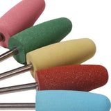Maxbell 5 Pieces Durable Bits Calluses Removal Silicone for Home Salon