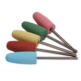 Maxbell 5 Pieces Durable Bits Calluses Removal Silicone for Home Salon