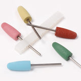 Maxbell 5 Pieces Durable Bits Calluses Removal Silicone for Home Salon