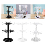 Maxbell Display Stand Adjustable Storage Rack High Capacity for Showcase Black