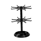 Maxbell Display Stand Adjustable Storage Rack High Capacity for Showcase Black